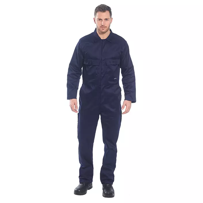 Portwest Euro Work coverall, Marine Blue, large image number 1