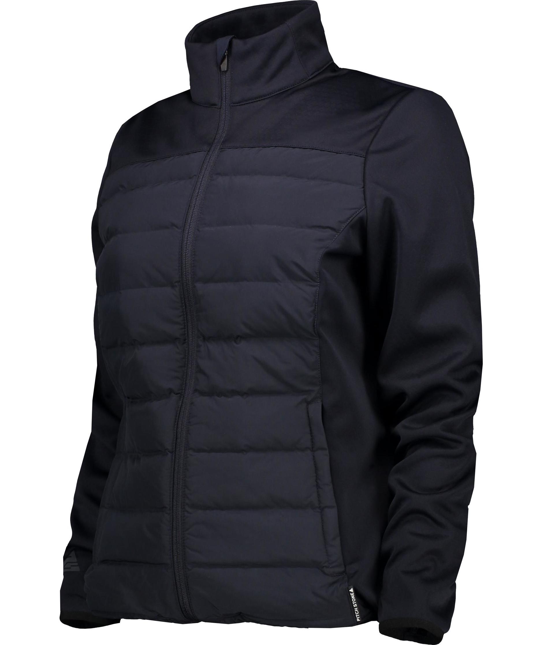 Pitch Stone dame hybridjakke, Navy, large image number 3