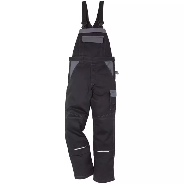 Kansas Icon Arbeitslatzhose, Schwarz/Grau, large image number 0