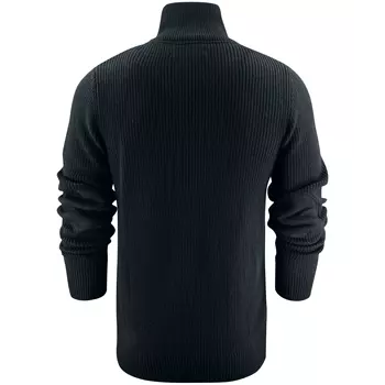 James Harvest Flatwillow knitted pullover, Black