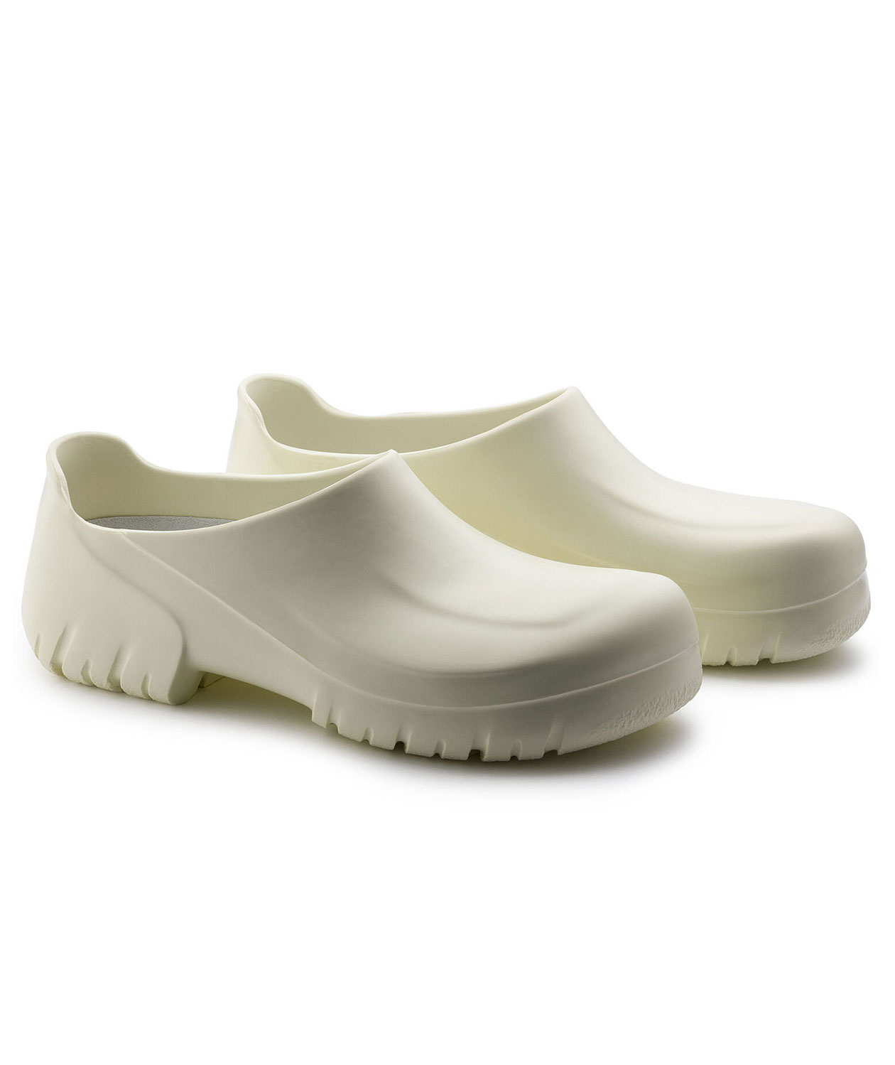 Birkenstock A630 Regular fit clogs OB, White, White, large image number 4