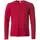 Clique Basic-T langermet T-skjorte, Red, Red, swatch