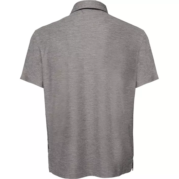 Pitch Stone polo T-shirt, Grey melange , large image number 2