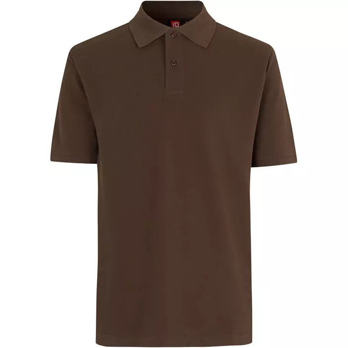 ID Yes Polo T-shirt, Mocca, large image number 0