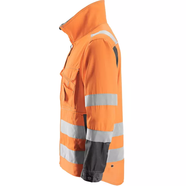 Snickers work jacket 1633, Orange/Grey Melange, large image number 2