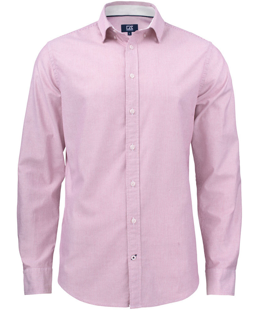 Cutter & Buck Belfair Oxford Modern fit shirt, Burgundy