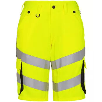 Engel Safety Light work shorts, Hi-vis Yellow/Black