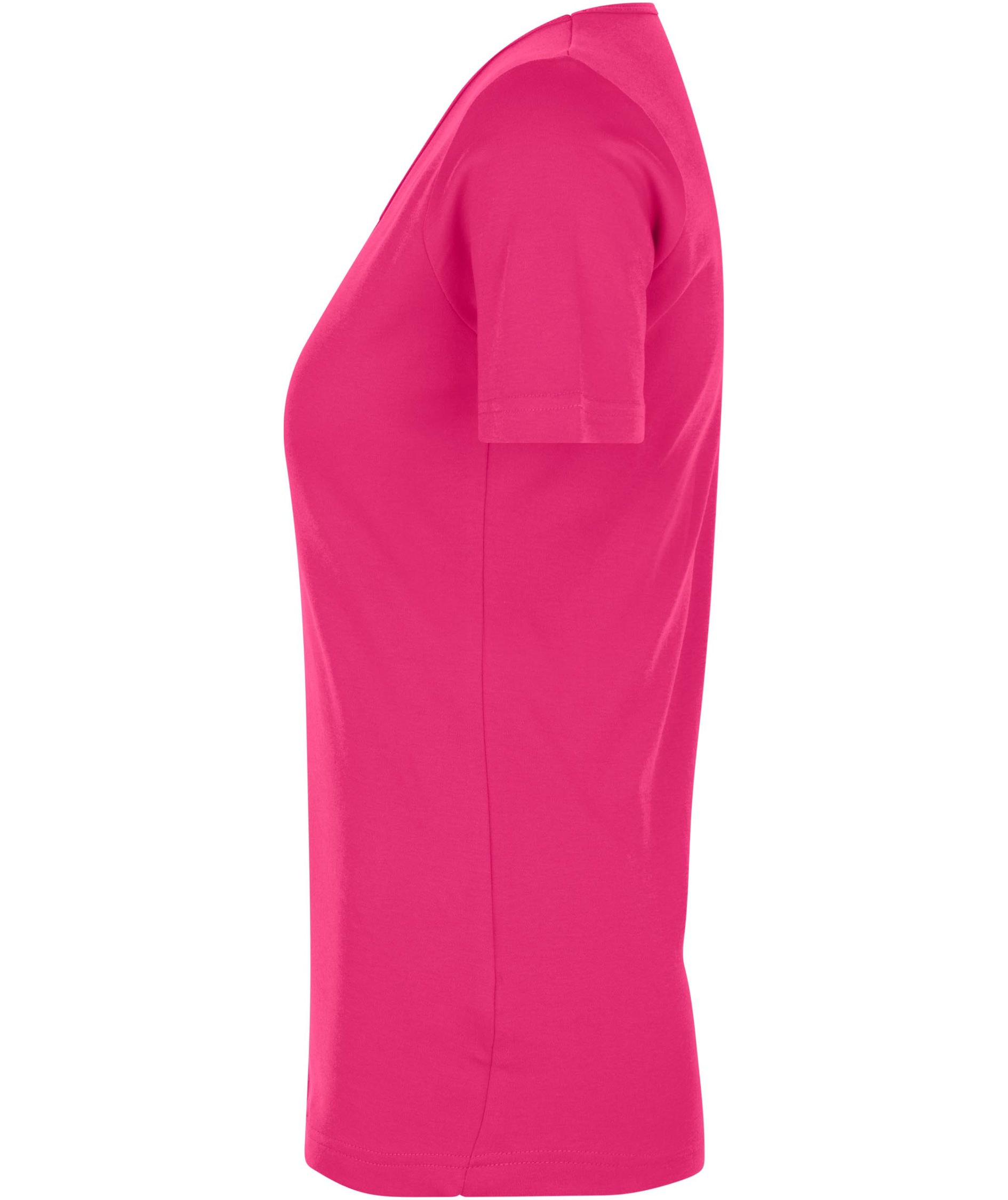 ID Interlock dame T-shirt, Pink, large image number 2