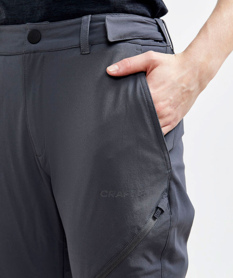 Craft ADV Explore Tech women's trousers, Asphalt, large image number 3