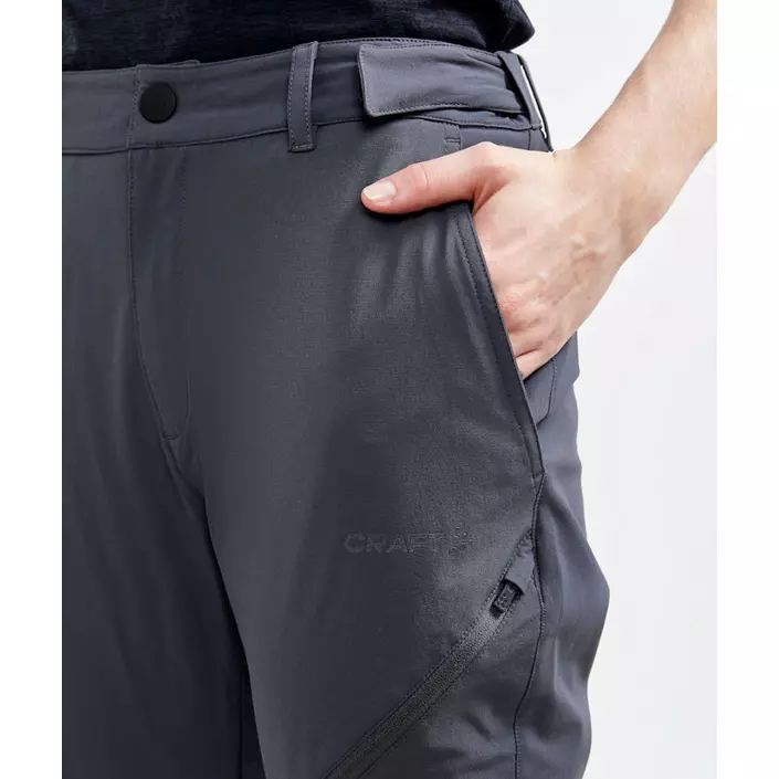Craft ADV Explore Tech women's trousers, Asphalt, large image number 3