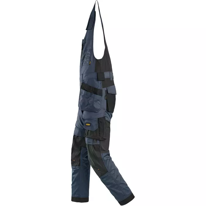 Snickers AllroundWork håndværker helbukser 6012, Navy/black, large image number 3