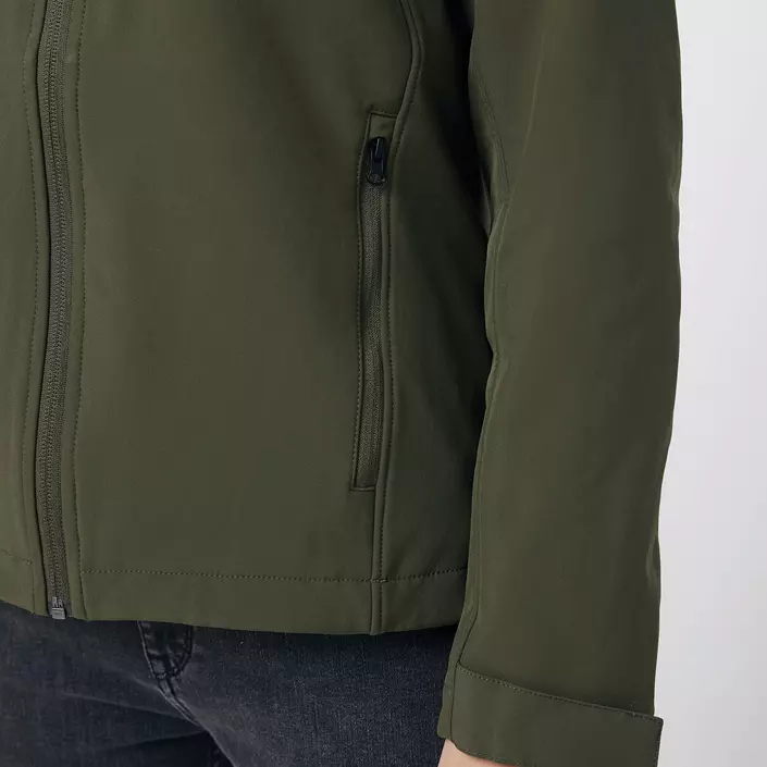 Iqoniq Makalu softshelljacka, Khaki, large image number 4