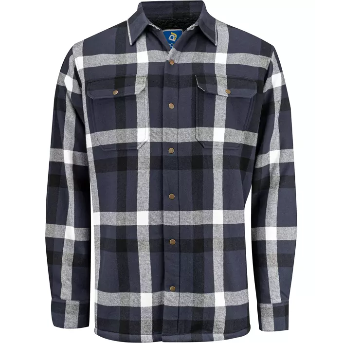 ProJob lined lumberjack shirt, Navy, large image number 0
