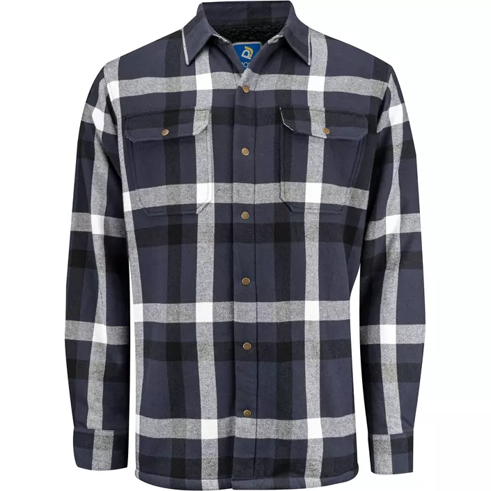 ProJob lined lumberjack shirt, Navy, large image number 0