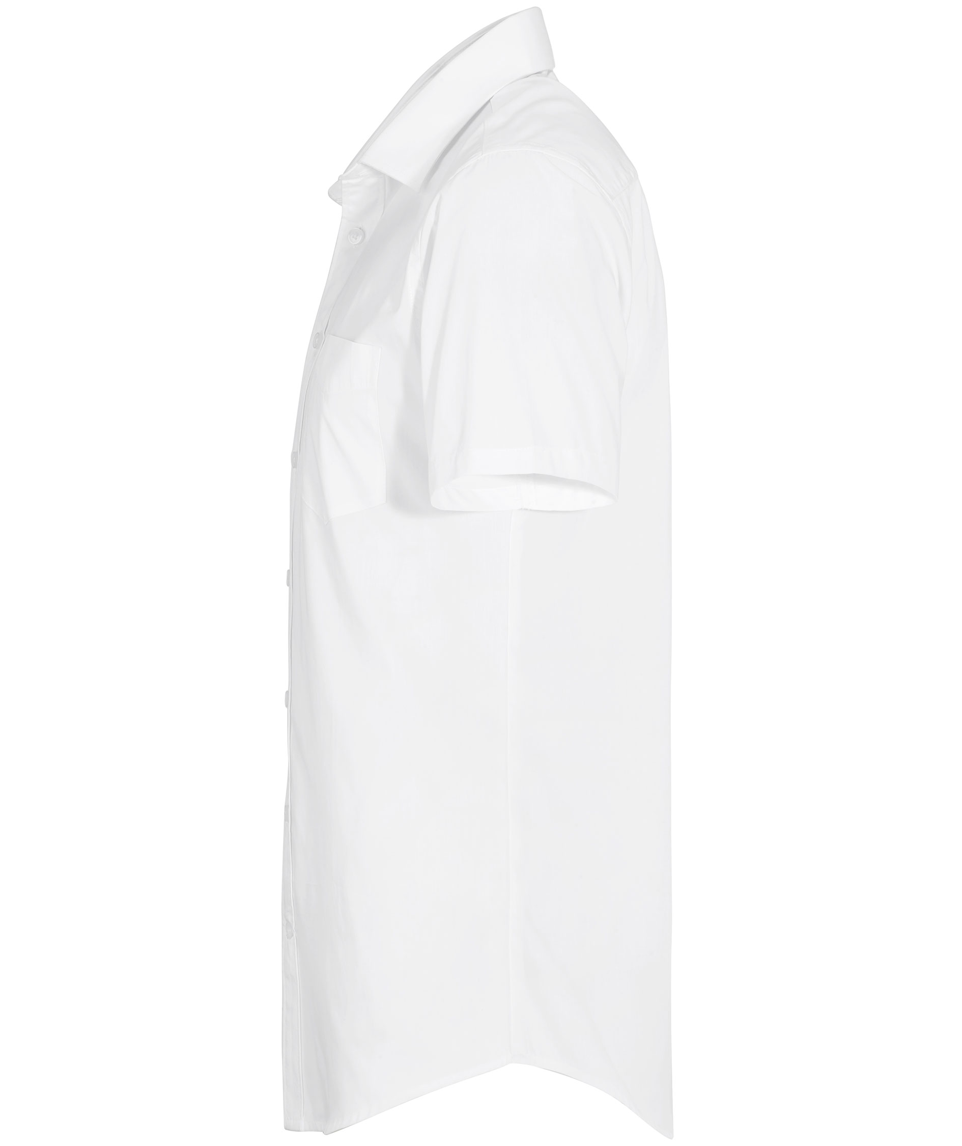 Derby of Sweden Martines Slim fit kort&auml;rmad pilotskjorta, White, large image number 3
