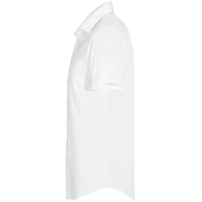 Derby of Sweden Martines Slim fit kortärmad pilotskjorta, White, large image number 3