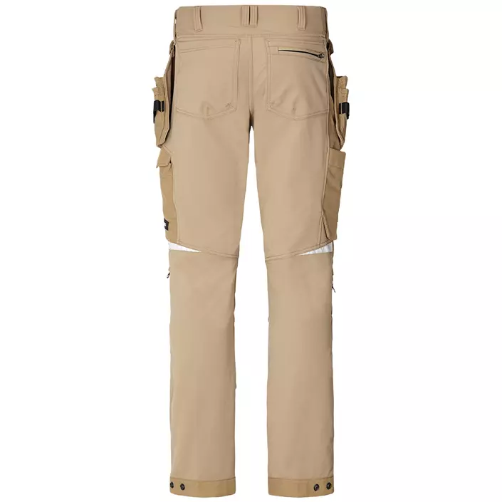 Kansas Evolve craftsman trousers Full stretch, Khaki, large image number 1