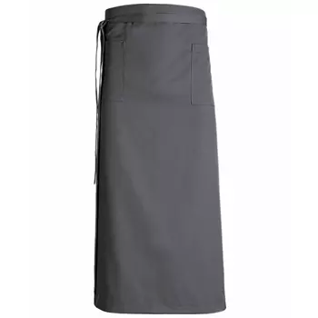 Kentaur apron with pockets, Dark Grey