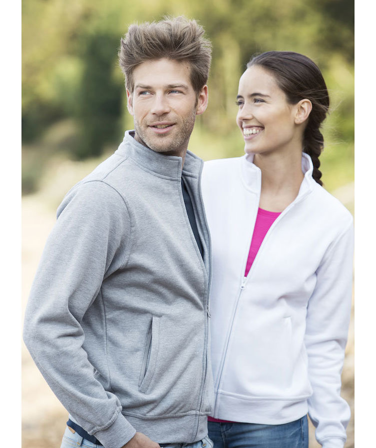 Clique Basic Cardigan women's sweatshirt, White