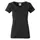 James & Nicholson Casual women's T-shirt, Black, Black, swatch