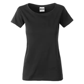 James & Nicholson Casual women's T-shirt, Black