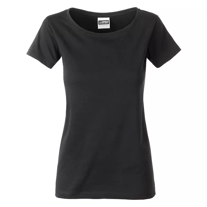 James & Nicholson Casual women's T-shirt, Black, large image number 0