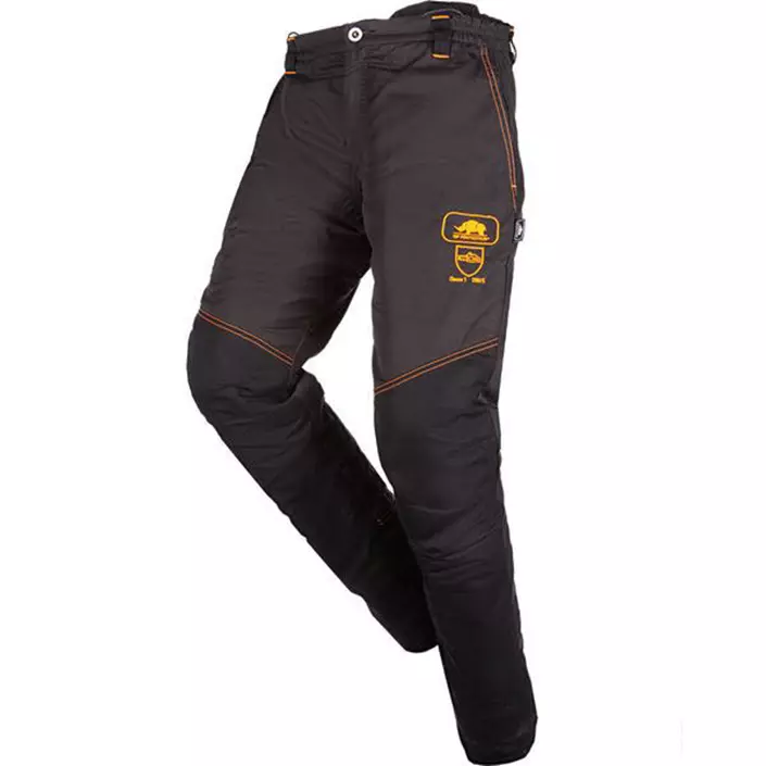 SIP BasePro cut protection trousers, Antracit Grey/Black, large image number 2