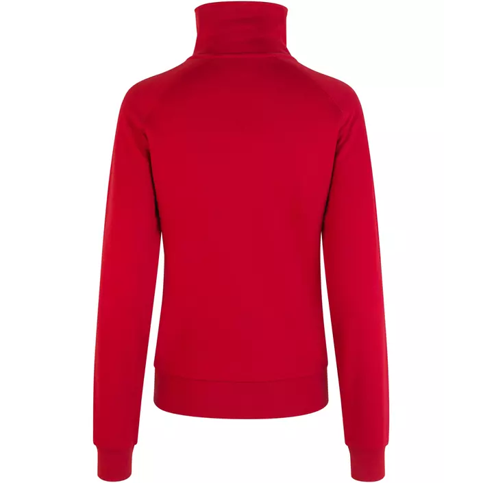 ID women's sweat cardigan, Red, large image number 1
