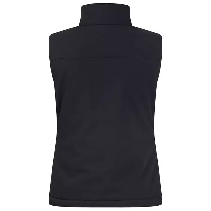 Clique lined women's softshell vest, Black, large image number 1