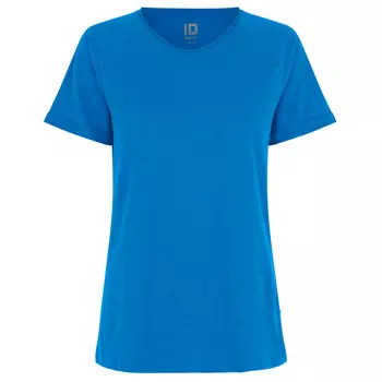 ID Core Slub Damen T-Shirt, Blau