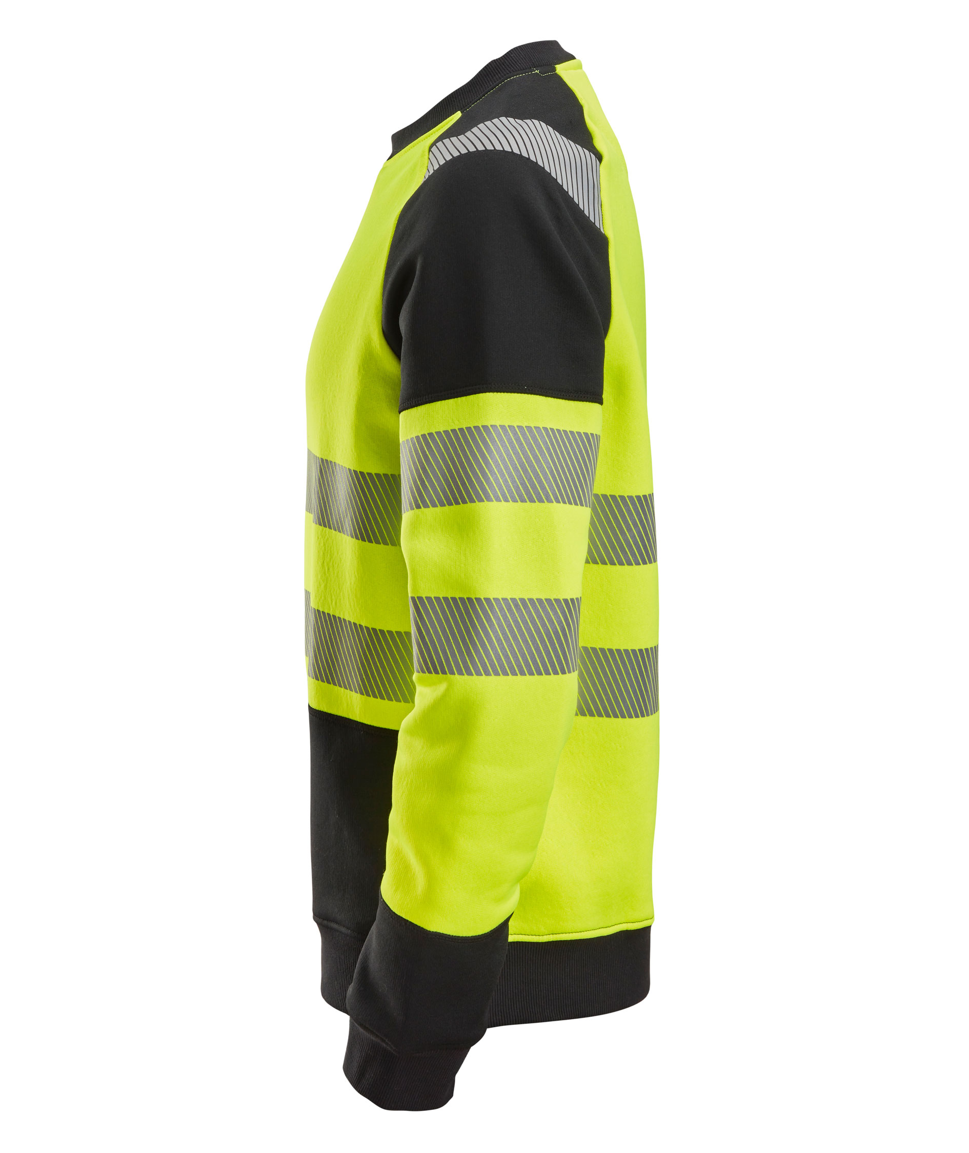 Snickers sweatshirt 2831, Hi-vis Yellow/Black, large image number 3
