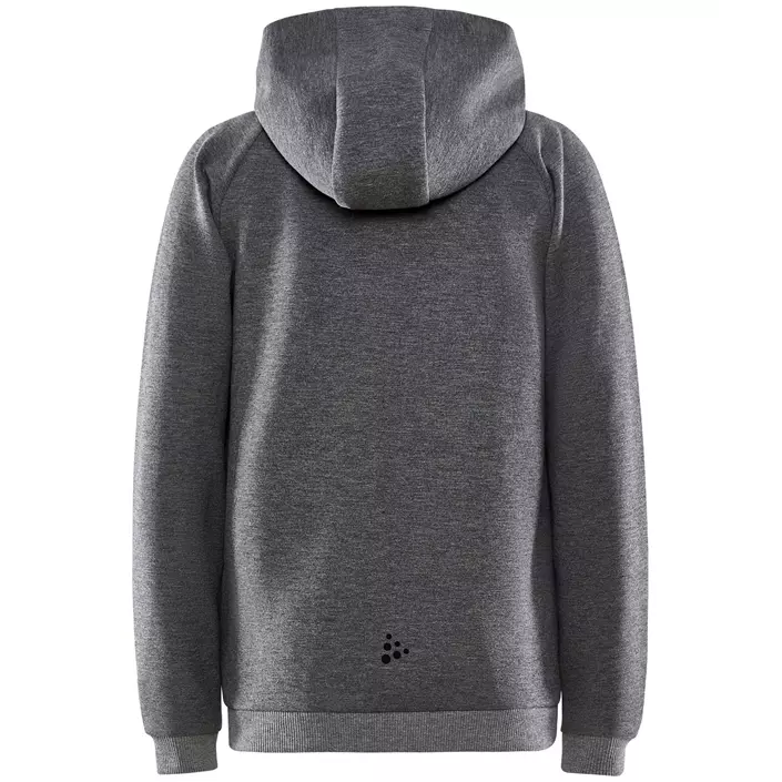 Craft Core Soul Full Zip hoodie for kids, Dark Grey Melange, large image number 2