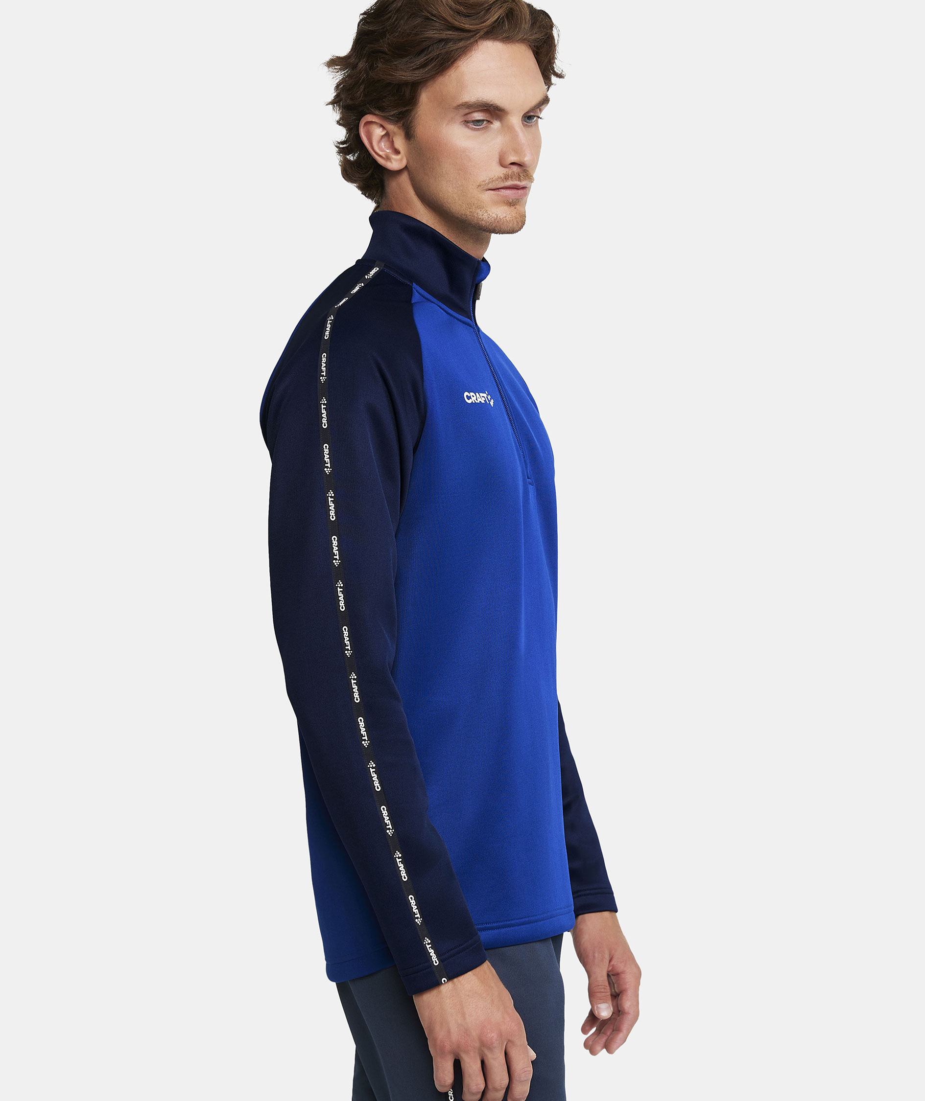 Craft Squad 2.0 halfzip training pullover, Club Cobolt-Navy, large image number 6