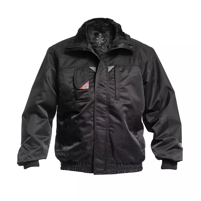 Engel pilot jacket, Black, large image number 0