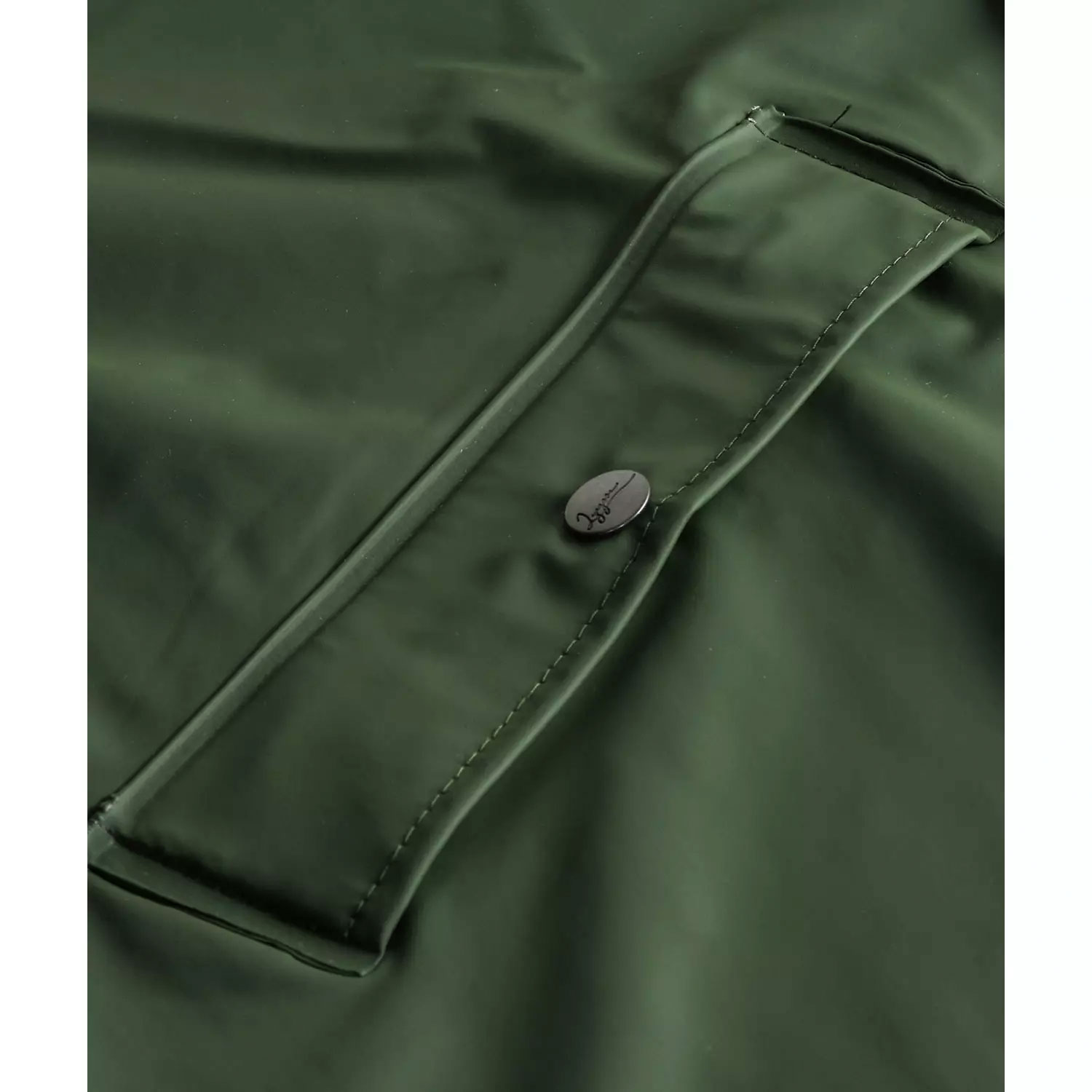 Lyngs&oslash;e PU raincoat fashion, Green, large image number 2