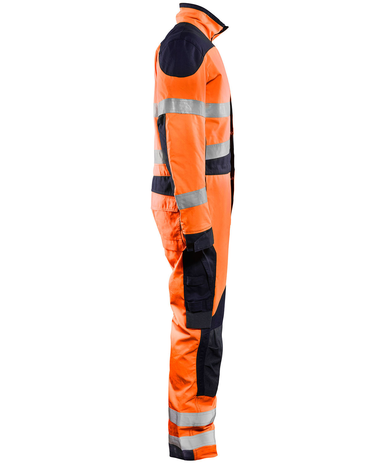 Bl&aring;kl&auml;der Multinorm kedeldragt, Hi-vis&nbsp;Orange/Marine, large image number 3