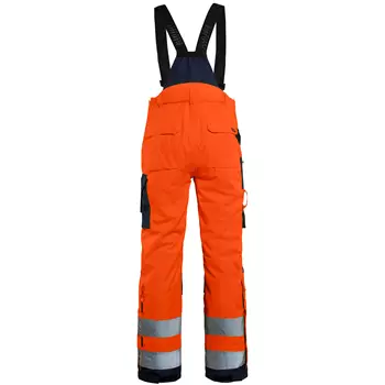 Blåkläder women's winter trousers, Hi-vis Orange/Marine
