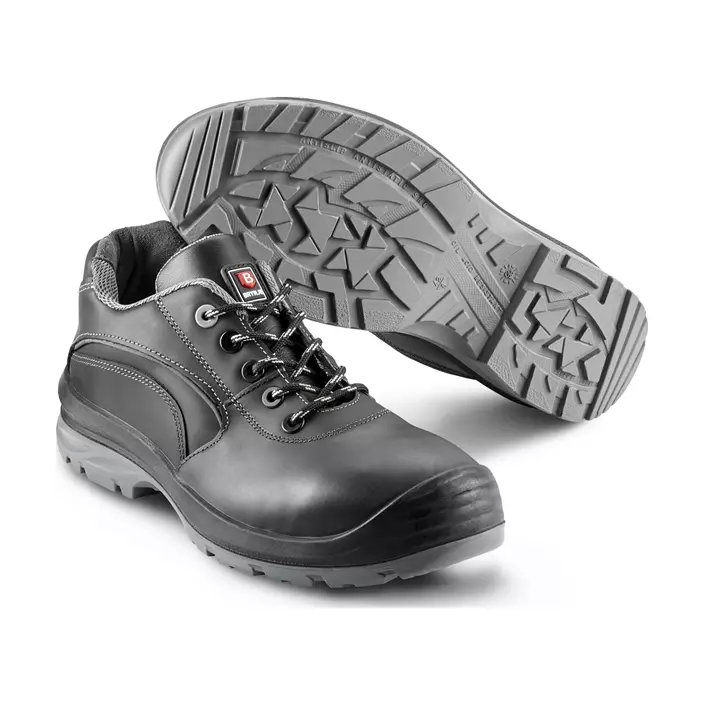 2:a sortering Brynje Force Shoe skyddsskor S3, Svart, large image number 0