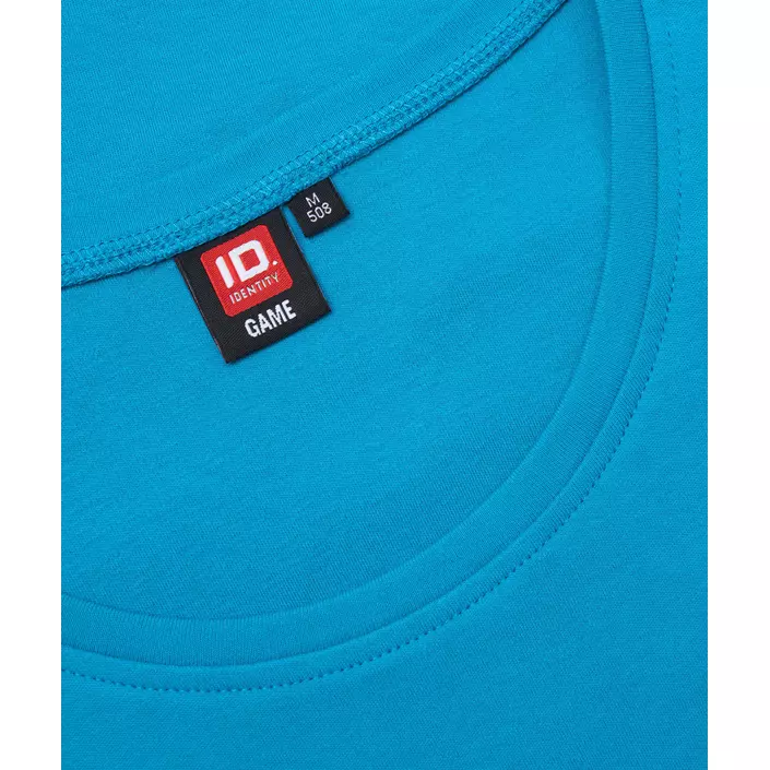 ID Interlock Damen T-Shirt, Türkis, large image number 3