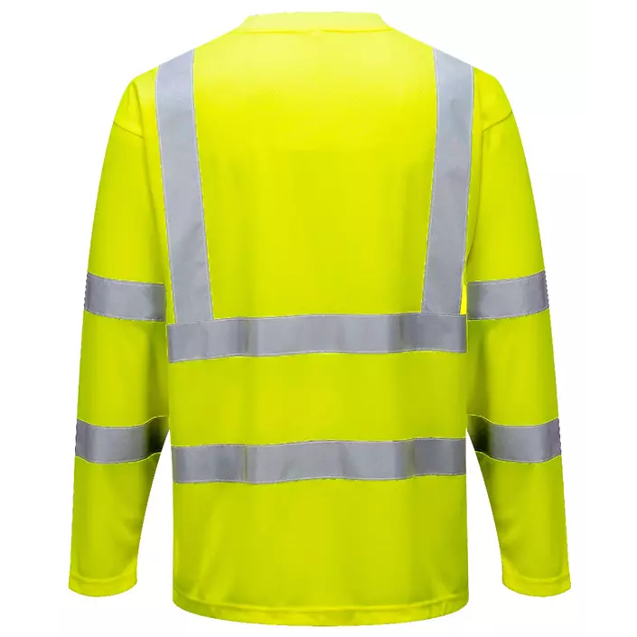 Portwest long-sleeved T-shirt, Hi-Vis Yellow, large image number 1