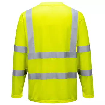 Portwest long-sleeved T-shirt, Hi-Vis Yellow