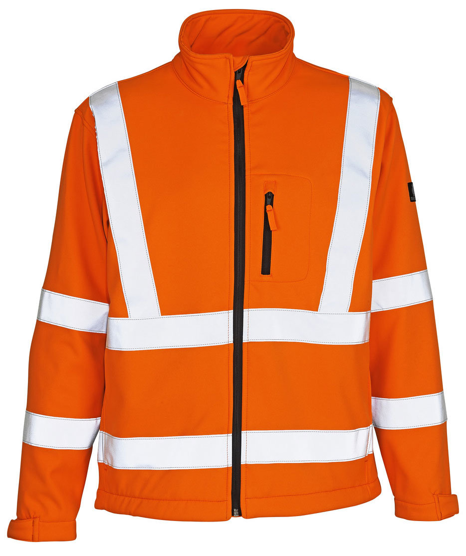 Mascot Safe Arctic Calgary softshell jacket, Hi-vis Orange, large image number 0