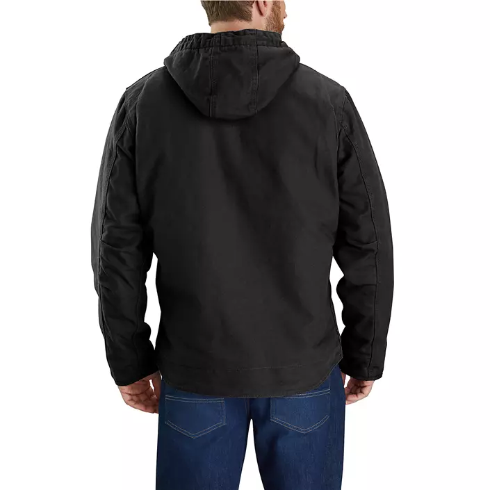 Carhartt foret jakke, Black, large image number 3