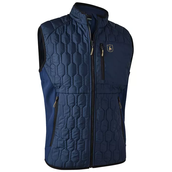 Deerhunter Mossdale vattert vest, Dress blue, large image number 0