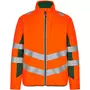Engel Safety vattert jakke, Hi-vis Oransje/Grønn