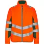 Engel Safety vattert jakke, Hi-vis Oransje/Grønn Engel Safety vattert jakke, Hi-vis Oransje/Grønn