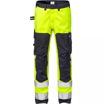 Fristads Flamestat work trousers 2161, Hi-vis Yellow/Marine