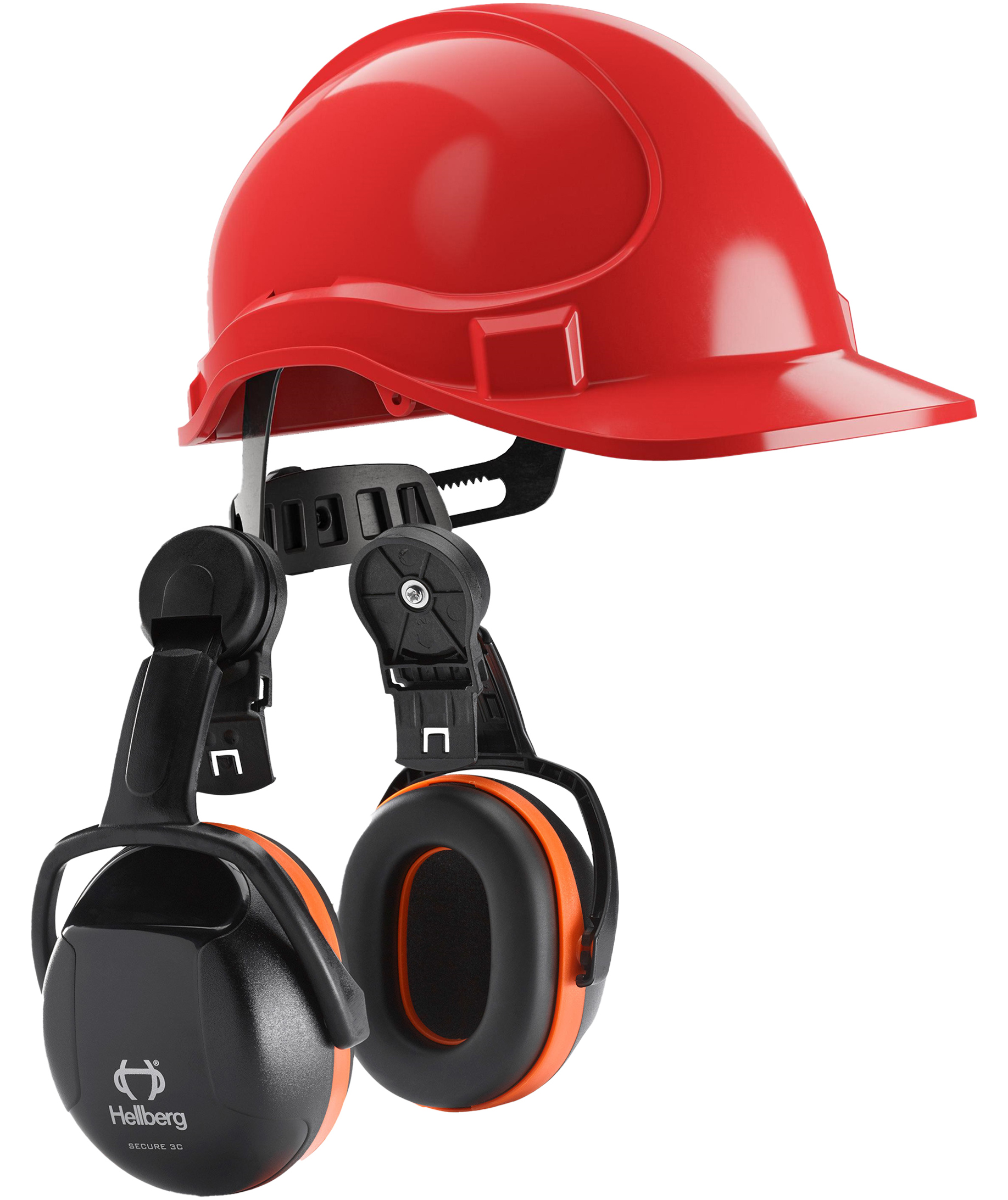 Hellberg hjelm og h&oslash;rev&aelig;rn til hjelmmontering