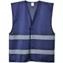 Portwest Iona cover vest with reflective tape, Marine Blue