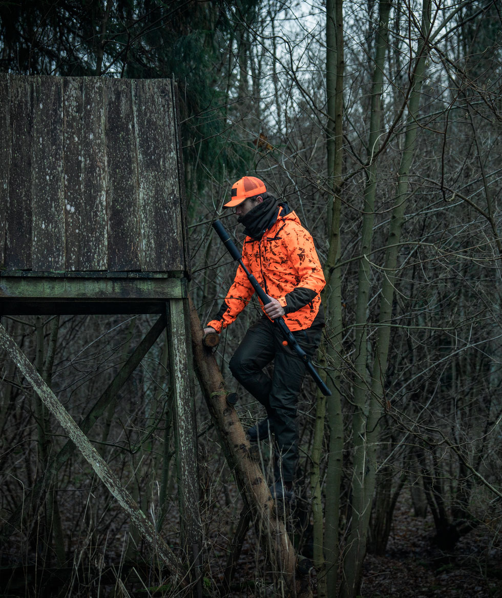 Seeland Trax Blaze jacket, Orange Blaze InVis MPC, large image number 3